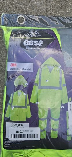3 Peace rain suit 3M  Size L New