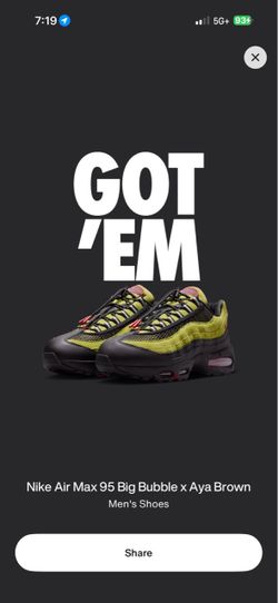 Air Max 95 Big Bubble SIZE 15