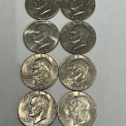 Eisenhower Silver Dollar Collection 
