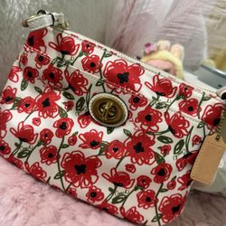 Coach Poppy red crossbody