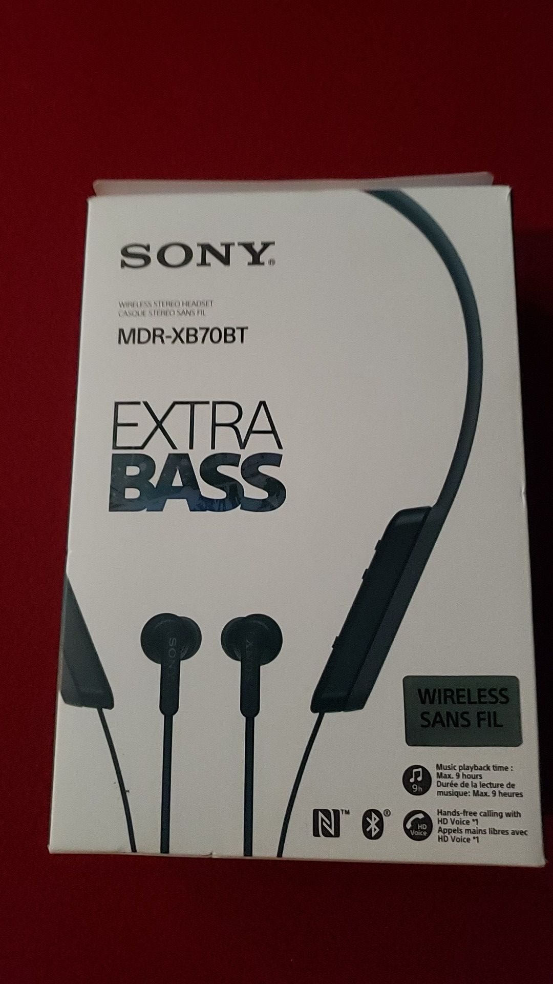 Sony wireless headset