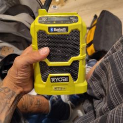 Ryobi Blue Tooth Radio