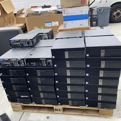 Lot of 10 Desktop Computers AVAILABLE