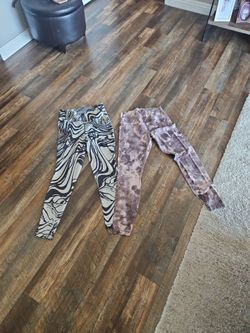 Two Pairs of Printed Leggings Bundle