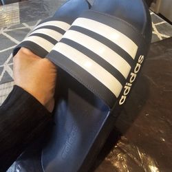 Adidas Slides Men's Size 13 Like New🔥