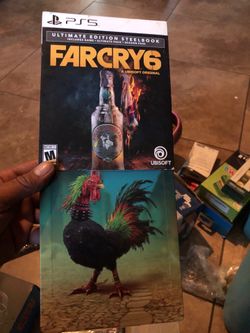 Ps5 far cry 6 ultimate edition steel book