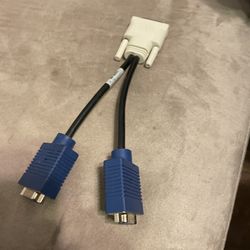 DVI To 2 VGA Splitter