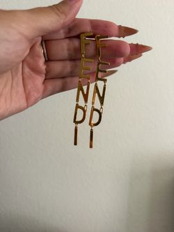 Fendi earrings