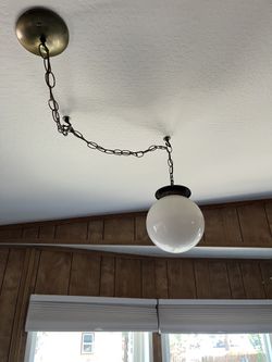 Ceiling Light- Pendant Chain- Reduced Price AGAIN!