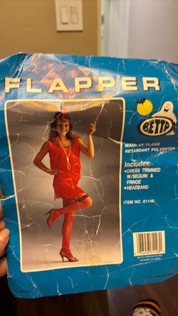 Costume flapper girl