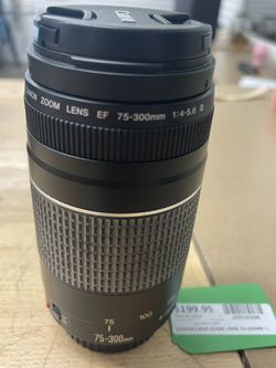 Cannon 75-300mm Lens 