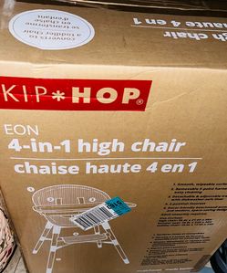 Skip Hop EON 4-in-1 High Chair - Slate Blue: Booster,