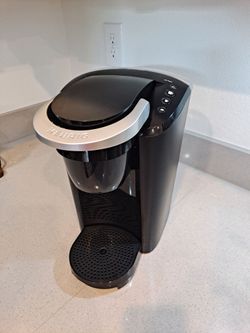 Black Keurig coffee machine