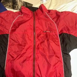 red reebok windbreaker 