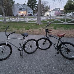 2 Beach Cruisers 