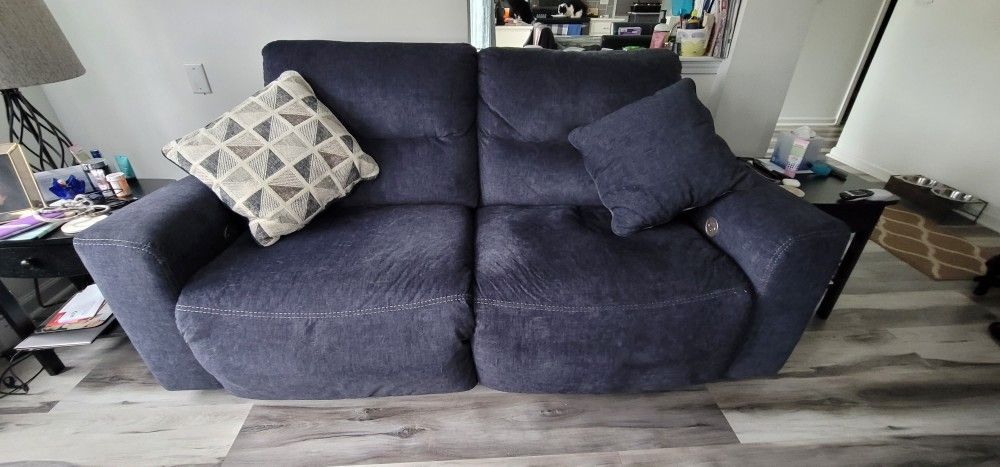 Dual Powered Reclining Loveseat