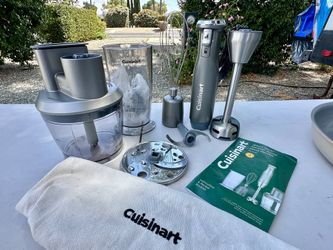 Cuisinart HB-400PC Variable Speed Immersion Blender with Food Processor