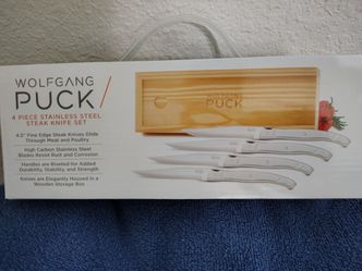 NEW!! Stainless Steel Knife Set!!