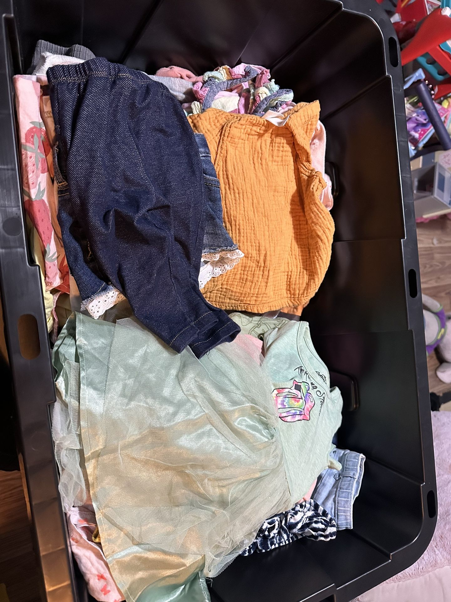 Toddler/baby Box Of Clothes
