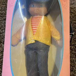 1979 Fisher Price Toys - Dolls - Kids Antique- Retro - Vintage Mikey Doll .. New In Box 