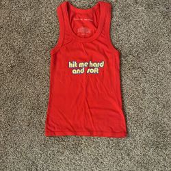 Billie Eilish Red Tank Top 