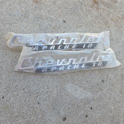 APACHE 10 EMBLEMS NEW GMC TRUCK PARTS