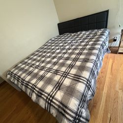 Queen Bed frame With LED Lights 