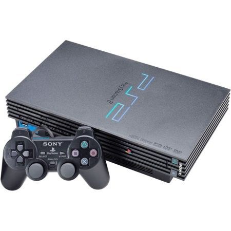 PlayStation 2 with PS bag