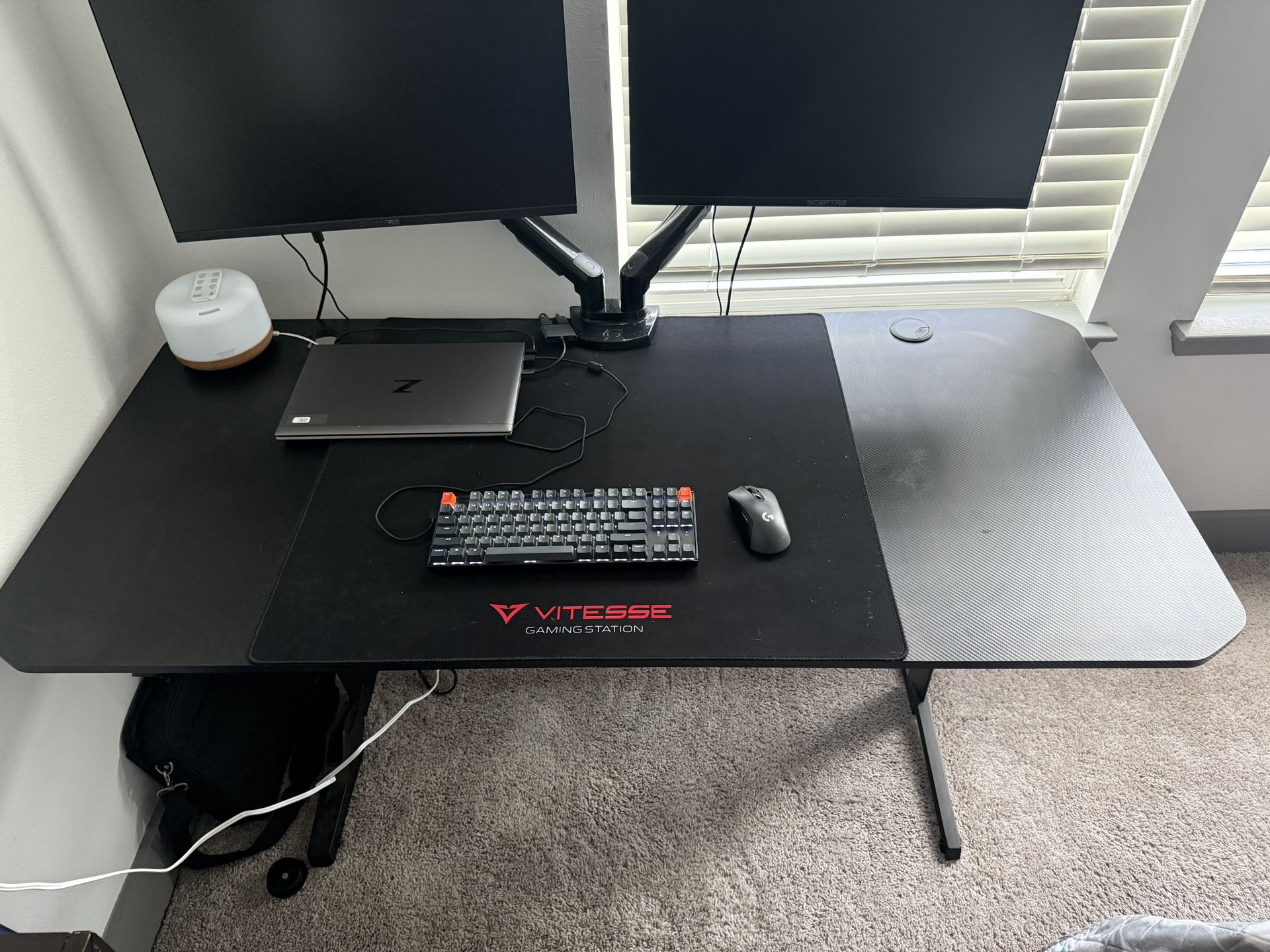 Gaming Or 63” Workstation Desk