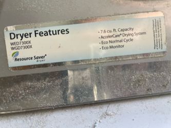 Gas dryer Whirlpool cabrio