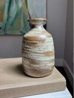 Small Abstract Accent Vase ( firm on price )