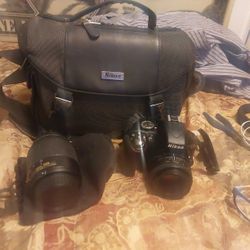 Nikon Digital Camera With Extras