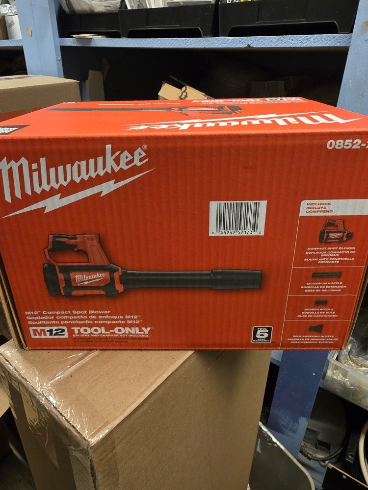 Milwaukee M12 Blower Tool Only Pick Up Pinole Concord 