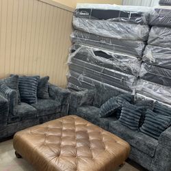 Fabric sofa set  🦖