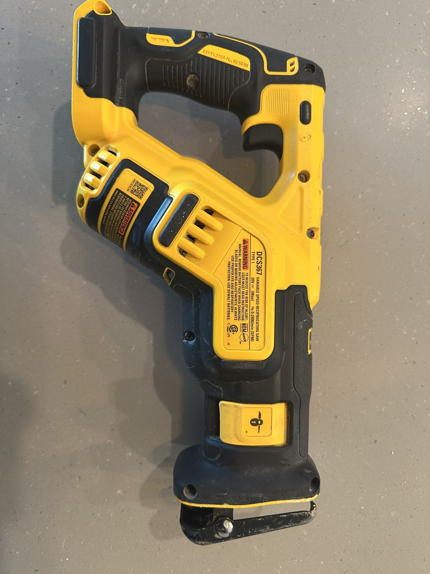 20V Cordless Brushless Reciprocating Saw (tool Only)