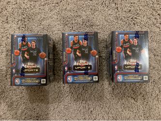 NBA Topps Chrome Update Blasters  (x3)