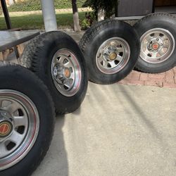 235/75/R15 Goodyear Wrangler With Ford Stock Wheels