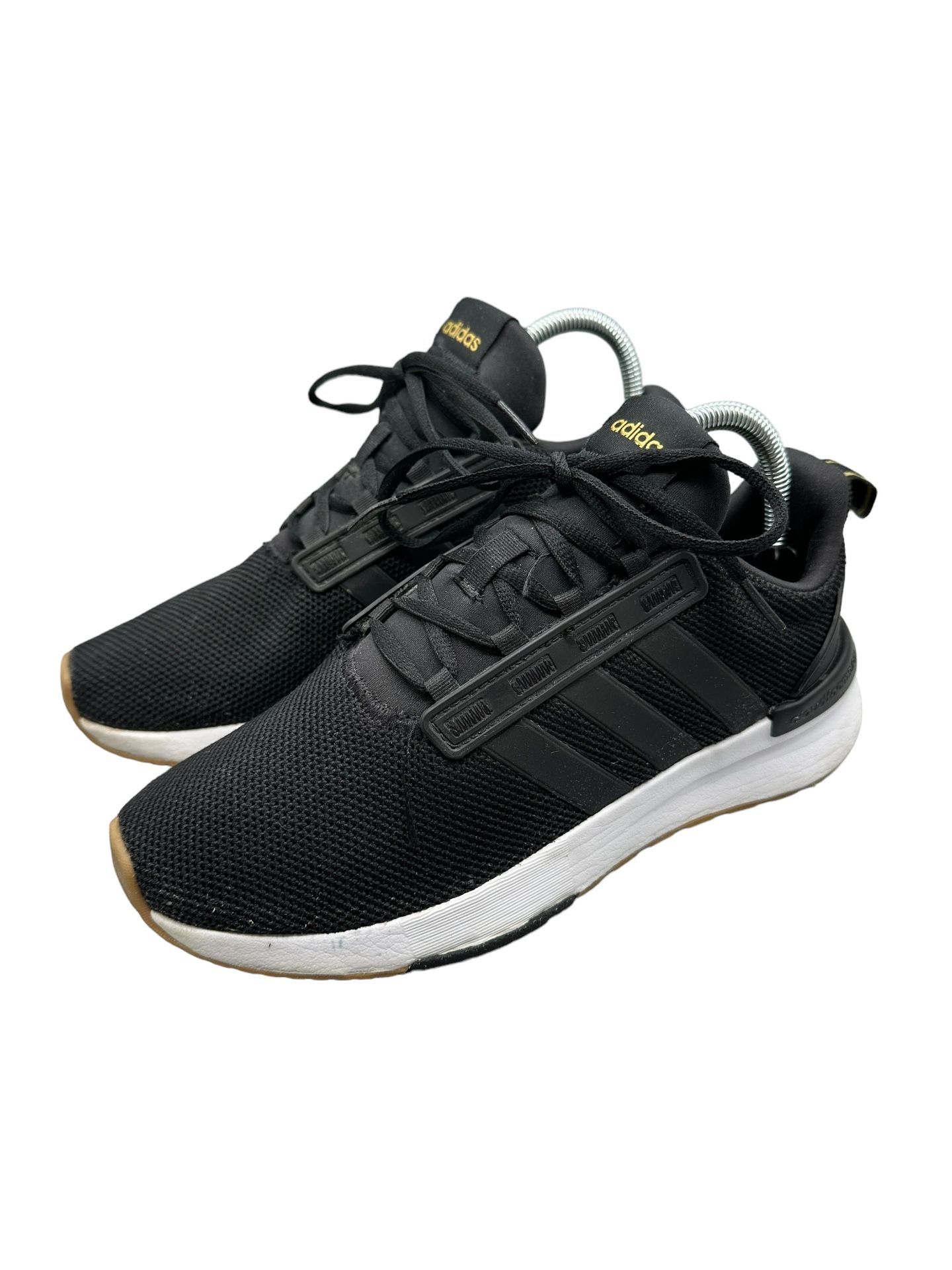 Adidas Women’s Black On Black Cloud Foam Comfort Sneakers Size 8