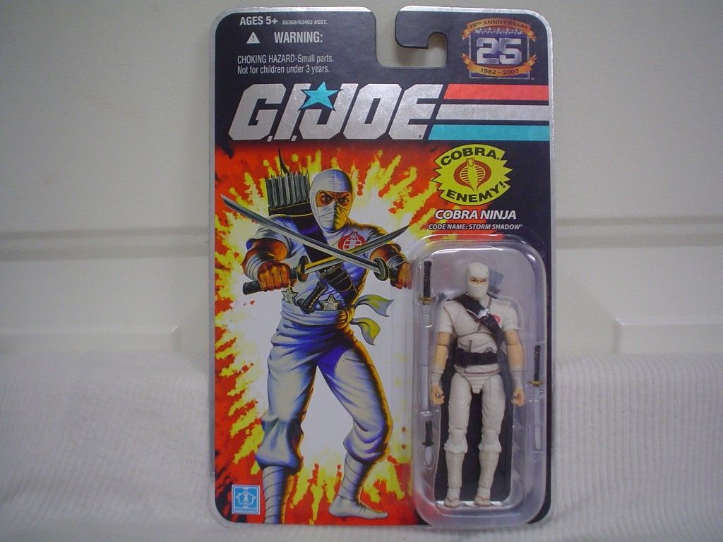 G. I. Joe 25th anniversary figure Storm Shadow