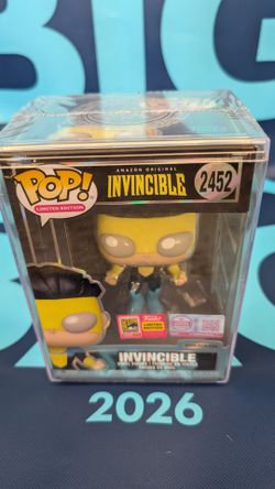SDCC 2026 Con Sticker Funko Pop Invincible Floating LE 2000 In-Hand