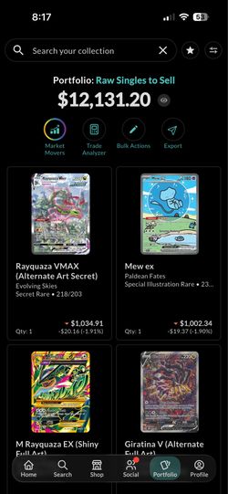 Pokemon Cards Personal Collection