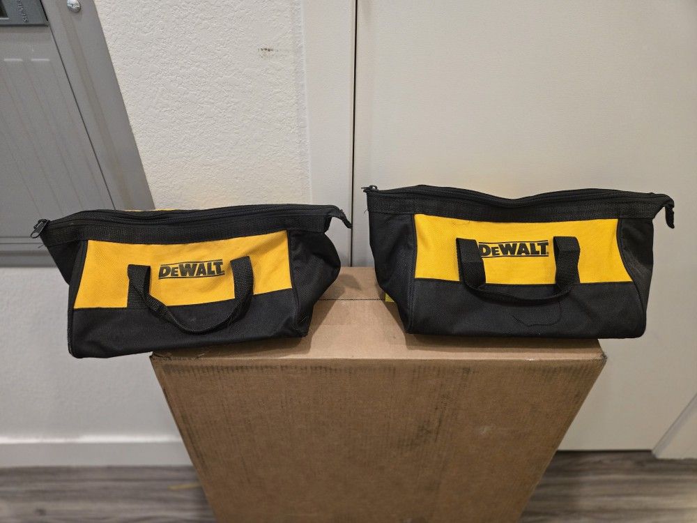 2 Dewalt Contractor Tool Bags