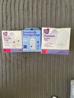 Breast Milk Storage Bags & Nursing Pads Bundle
