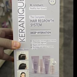 New  Keranique Rejuvenate Healthy Hair Growth System Deep Hydration 