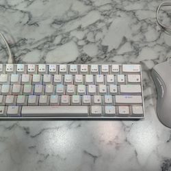 Gaming LED Keyboard And Mouse  