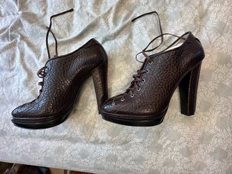 Proenza Schouler platform lace-up ankle boots-Size 40 (US 10)-NEW