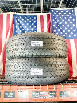 💰 Best deals are ca$h in person 2 USED TIRES LT265/70R17 FIRESTONE TRANSFORCE A/T2 HIGH TERRAIN 265 70 17