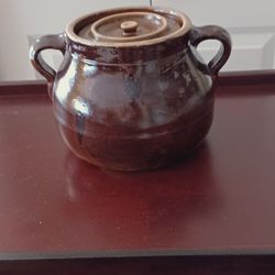 Vintage Bean Pot/Crock