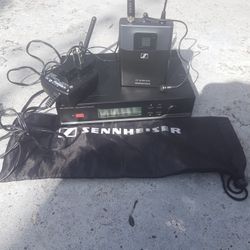 SENNHEISER WIRELESS LAVALLER MIC