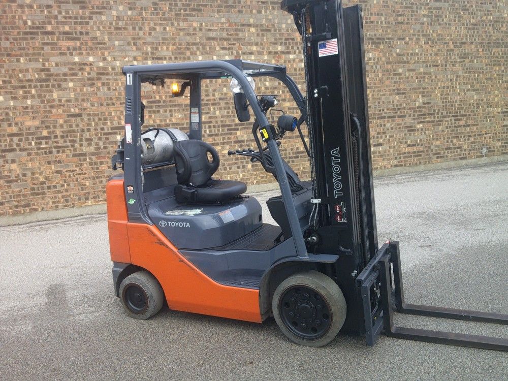 5000 LB. Capacity 2019 Toyota Low Hour Forklift